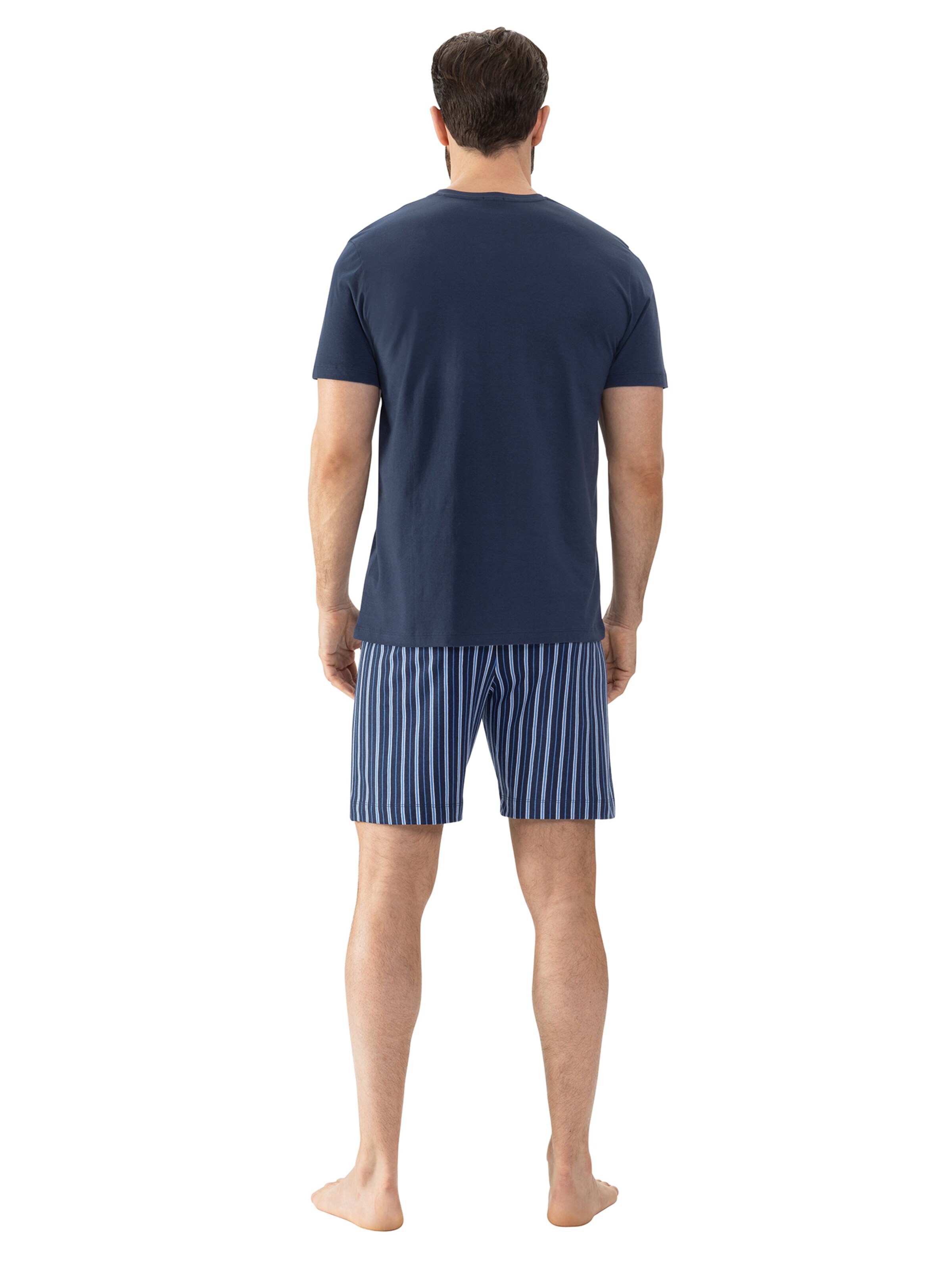 Mey Pyjama kort in Blauw
