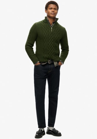 Superdry Sweater 'Jacob' in Green