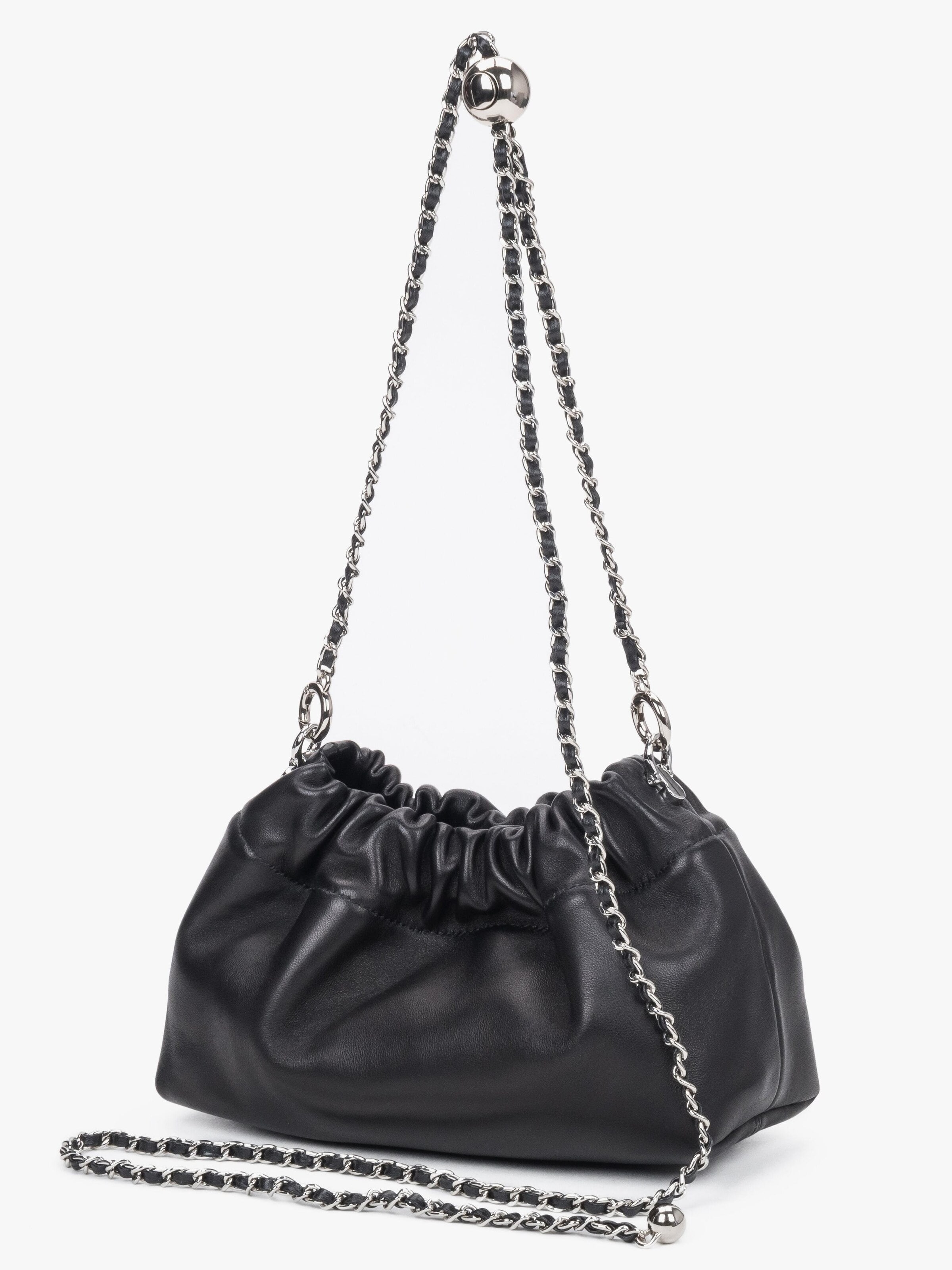 Estro Schultertasche '87802'‌‌‌‌‌‌‌‌‌ in Schwarz