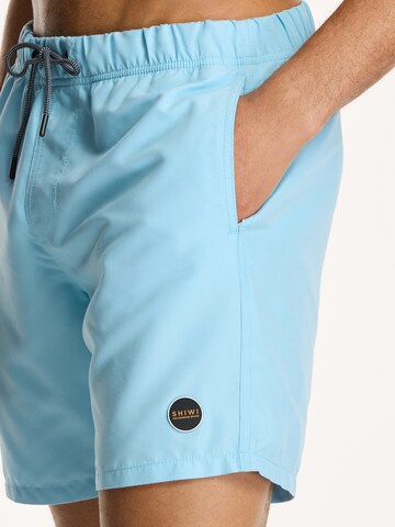 Shiwi Badeshorts ' FIT MIKE' in Blau