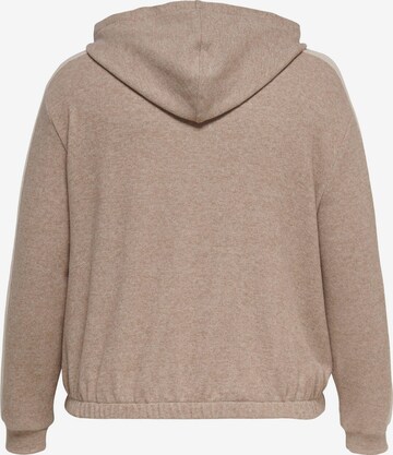 ONLY Carmakoma Sweater 'Mulda' in Beige