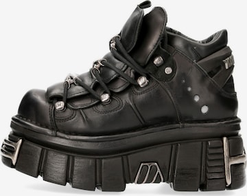 Sneaker bassa 'M-106-S112' di New Rock in nero: frontale