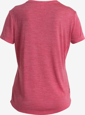 ICEBREAKER - Camisa 'Sphere II' em rosa