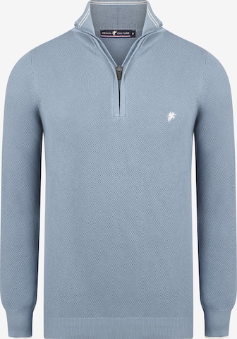 DENIM CULTURE Pullover 'Chester' in Blau: predná strana