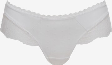 SugarShape Thong 'Jet' in White: front