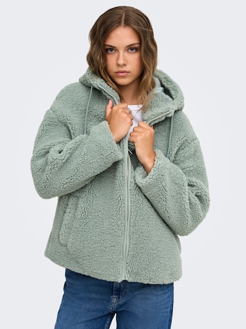 Giacca di pile 'ONLASPEN' di ONLY in verde