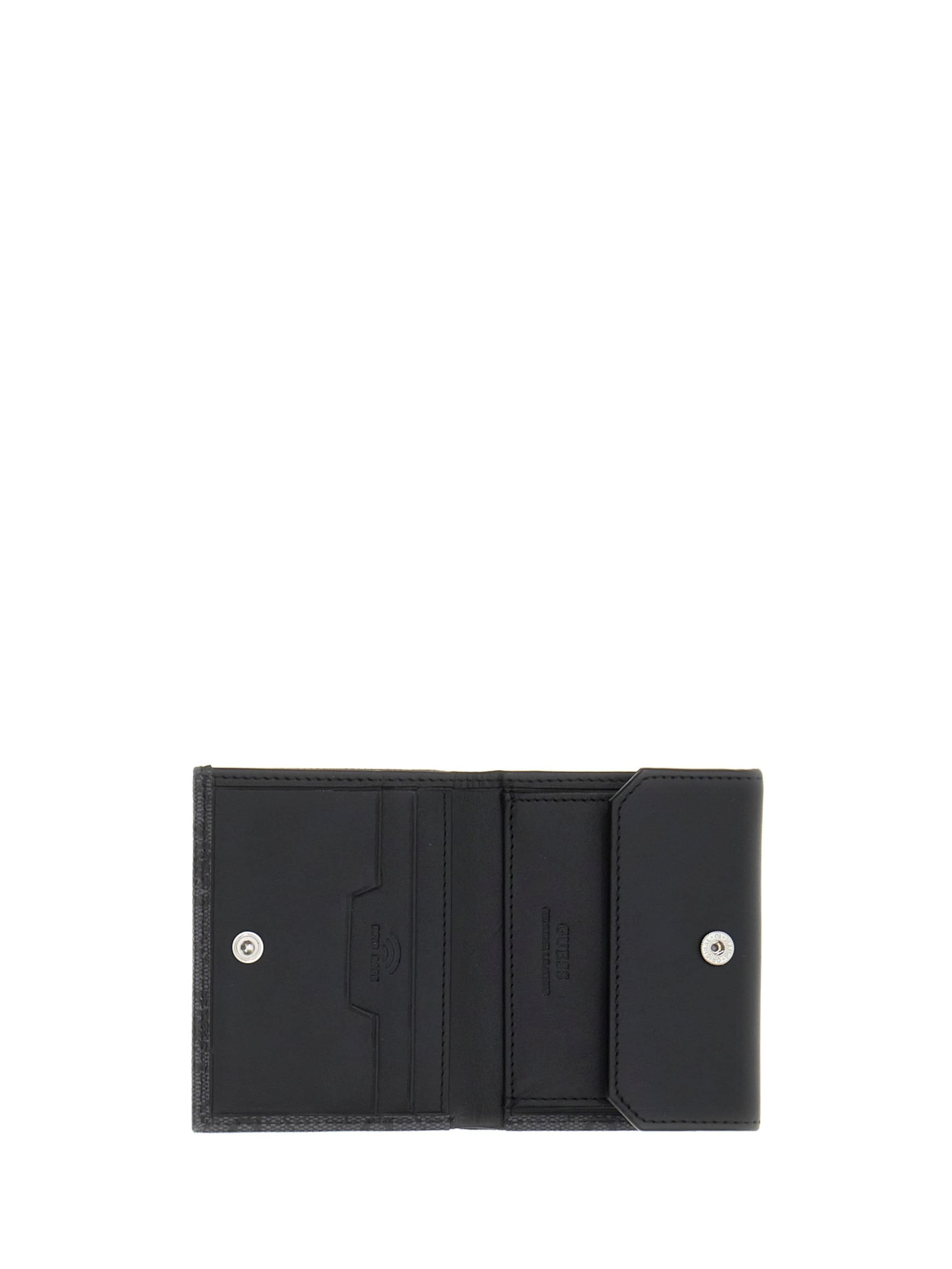 GUESS Wallet 'MILANO' in Black