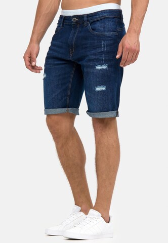 INDICODE JEANS Regular Jeans 'Caden' in Blauw