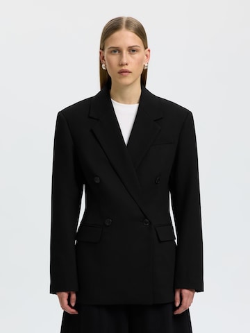 SELECTED - Blazer en negro: frente