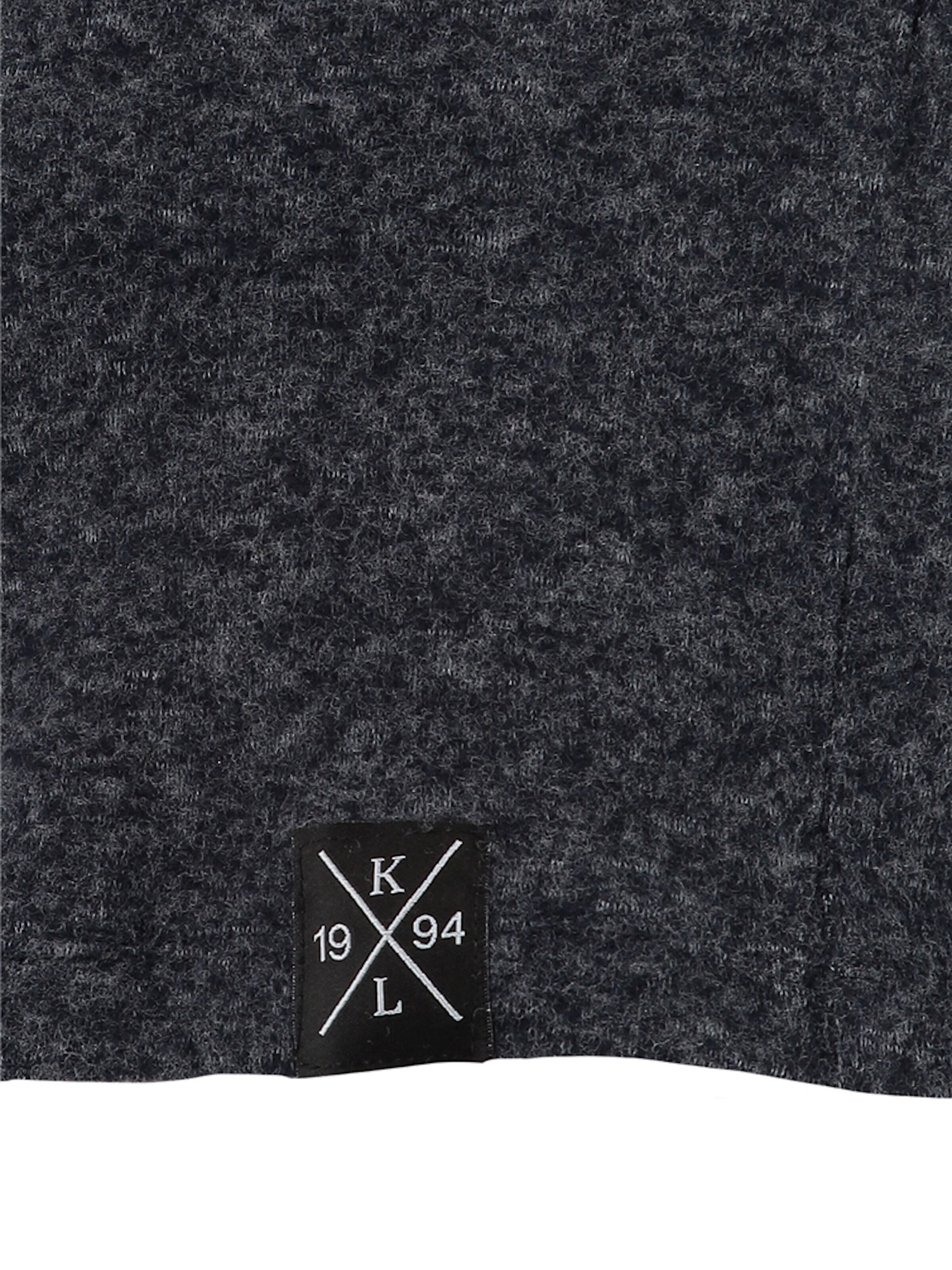 Key Largo Trui 'Steel' in Blauw