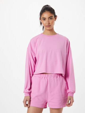 ROXY Bluzka sportowa 'NATURALLY ACTIVE' w kolorze różowy: przód