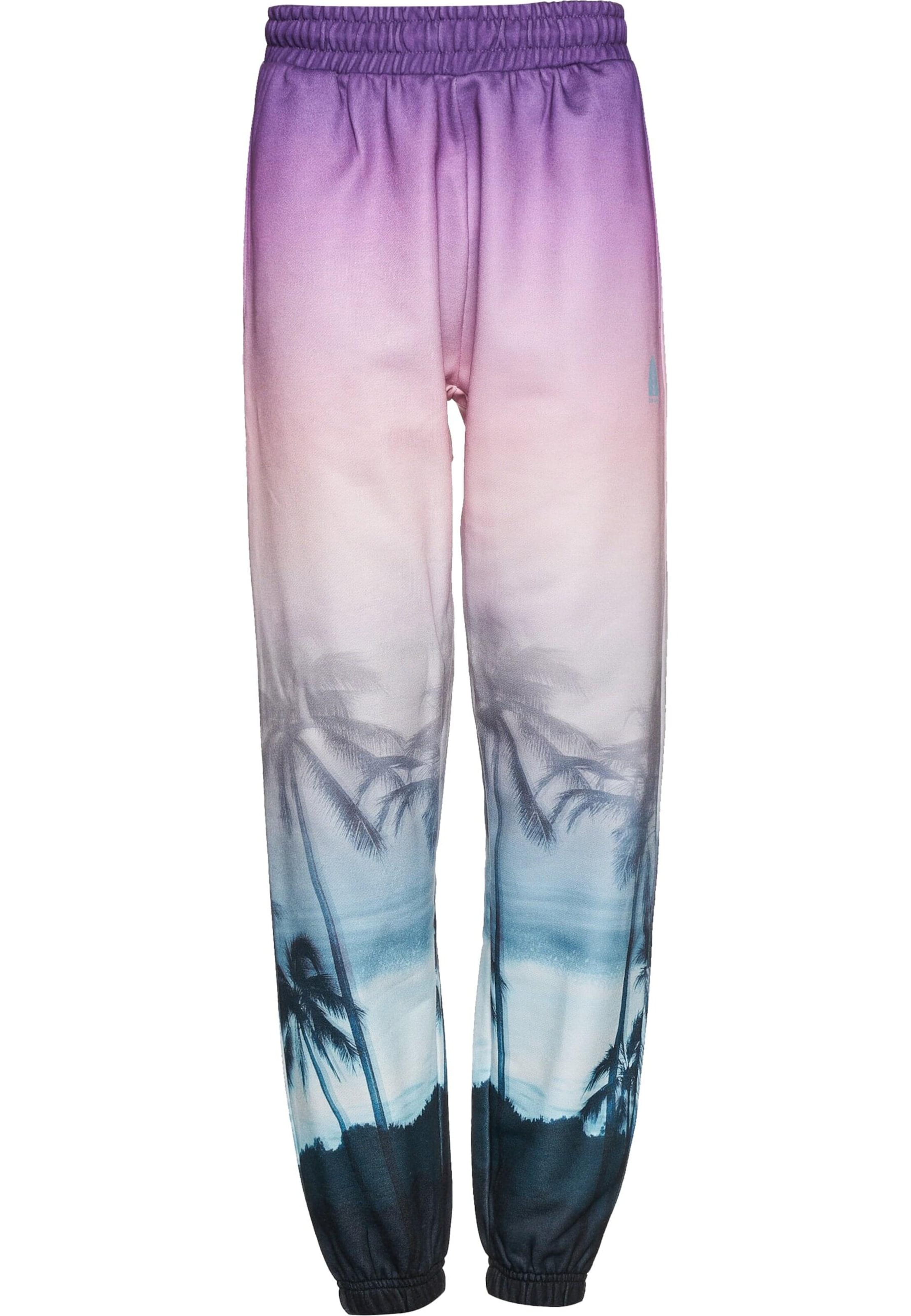 Just Rhyse Tapered Trousers 'Lost Paradise' in Mixed colours: front