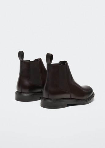 MANGO MAN Chelsea Boots 'Elvas' in Brown