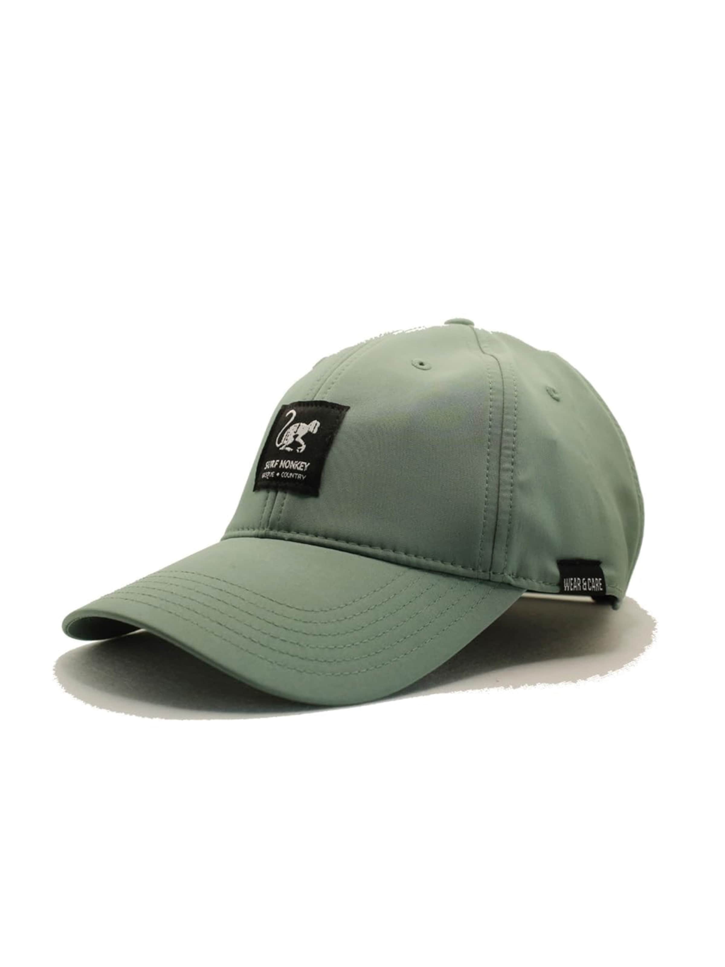 Surf Monkey Sportpet in Groen: voorkant