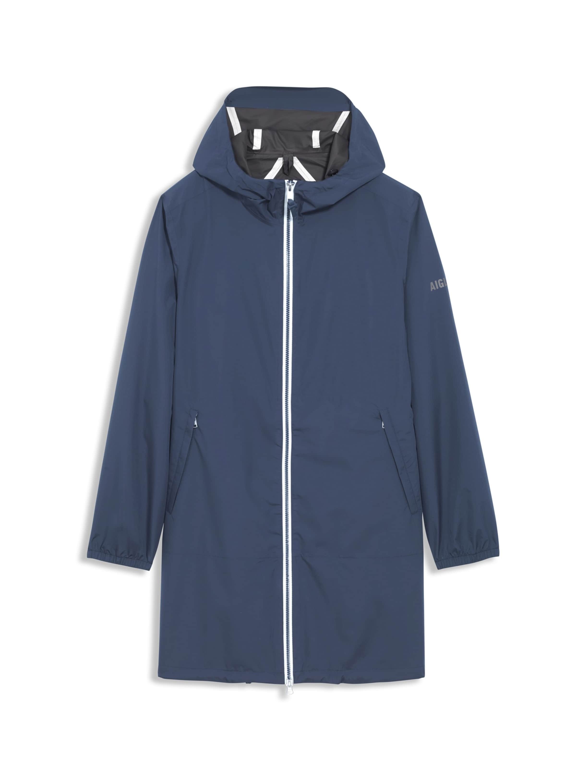 AIGLE Funktionsjacke 'Rainpack 90' in Blau: Vorderseite