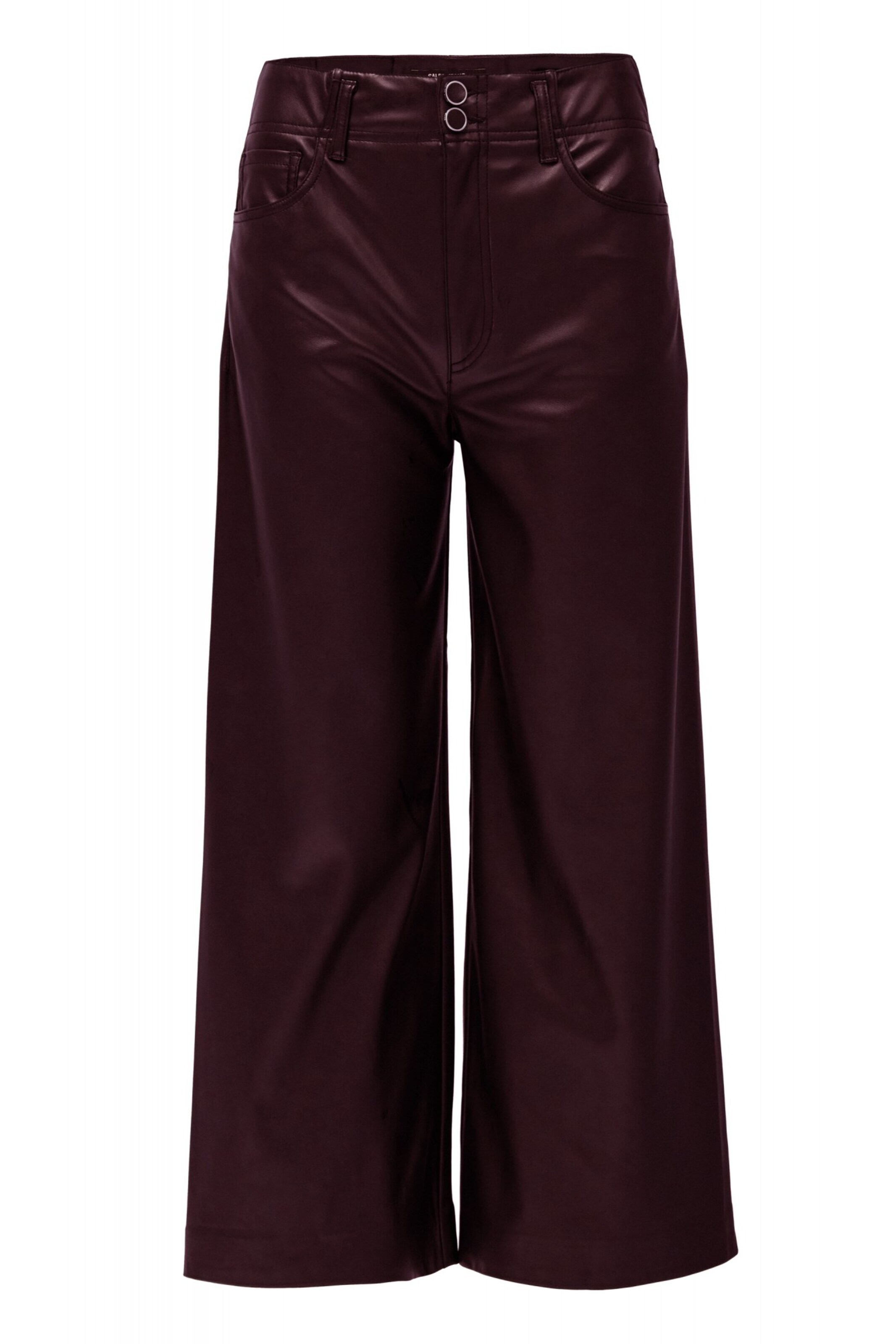 Wide Leg Pantalon Salsa Jeans en rouge : devant