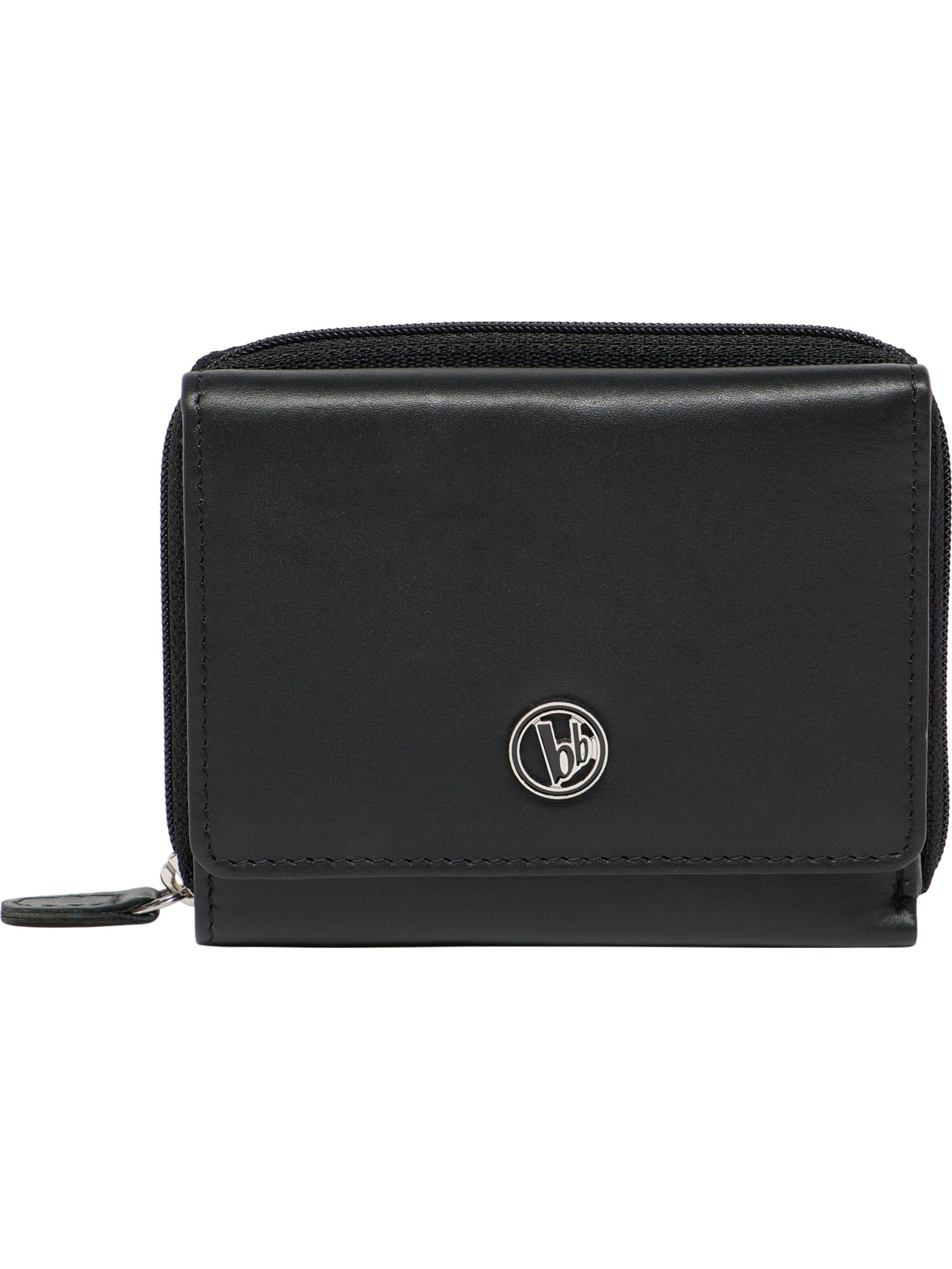 Porte-monnaies 'Fulton' Bruno Banani en noir : devant