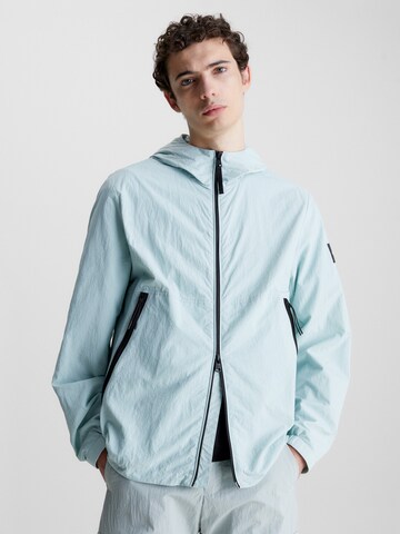 Calvin Klein Between-Season Jacket in Blue: front