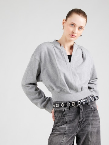 3.1 Phillip Lim Μπλούζα φούτερ σε γκρι: μπροστά