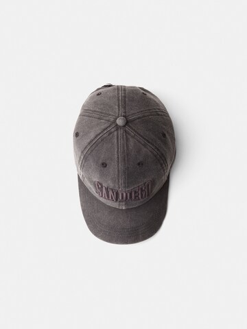 Bershka Cap in Schwarz