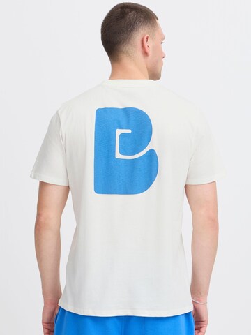 BLEND T-Shirt ' BHEMMERT print tee ' in Weiß