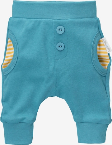 Baby Sweets Tapered Pants in Blue: front