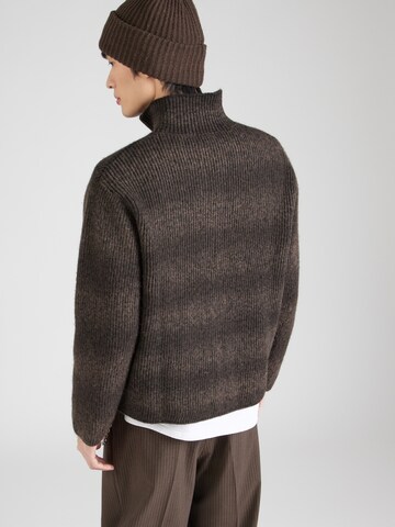 WEEKDAY Kardigán 'Dennis' - Hnedá