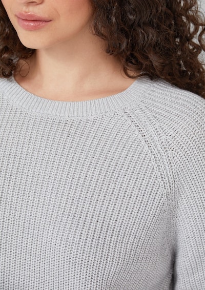 QS Pullover in grau, Produktansicht