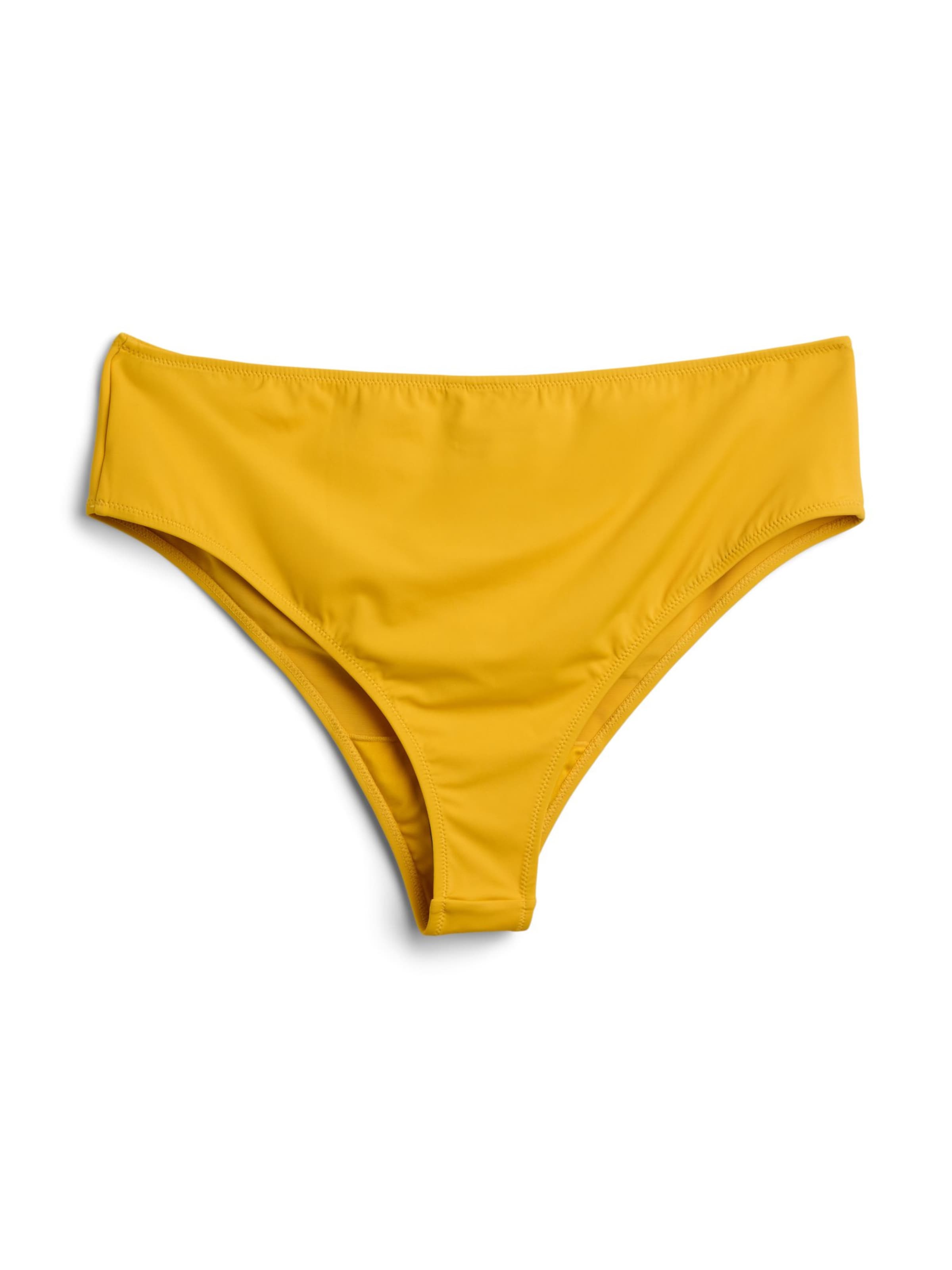 Swim by Zizzi Bikiinipüksid 'Serina', värv kollane: eest vaates