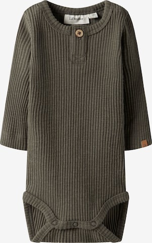 Barboteuse / body Lil'Atelier en vert : devant