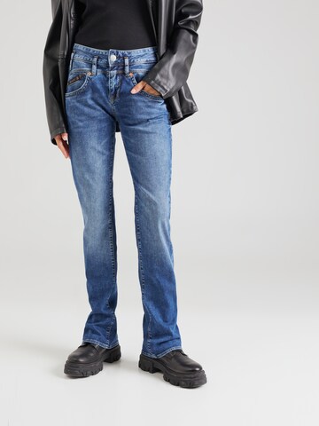 Herrlicher Bootcut Jeans 'Pearl' in Blau: predná strana