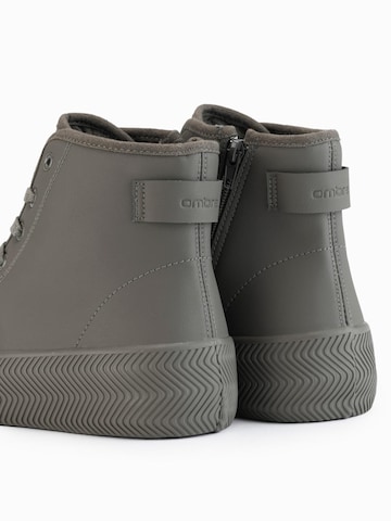 Ombre Sneakers hoog 'Foth-0184' in Grijs