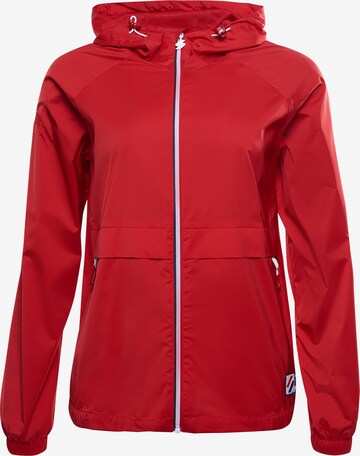 Superdry Between-Season Jacket in Red: front