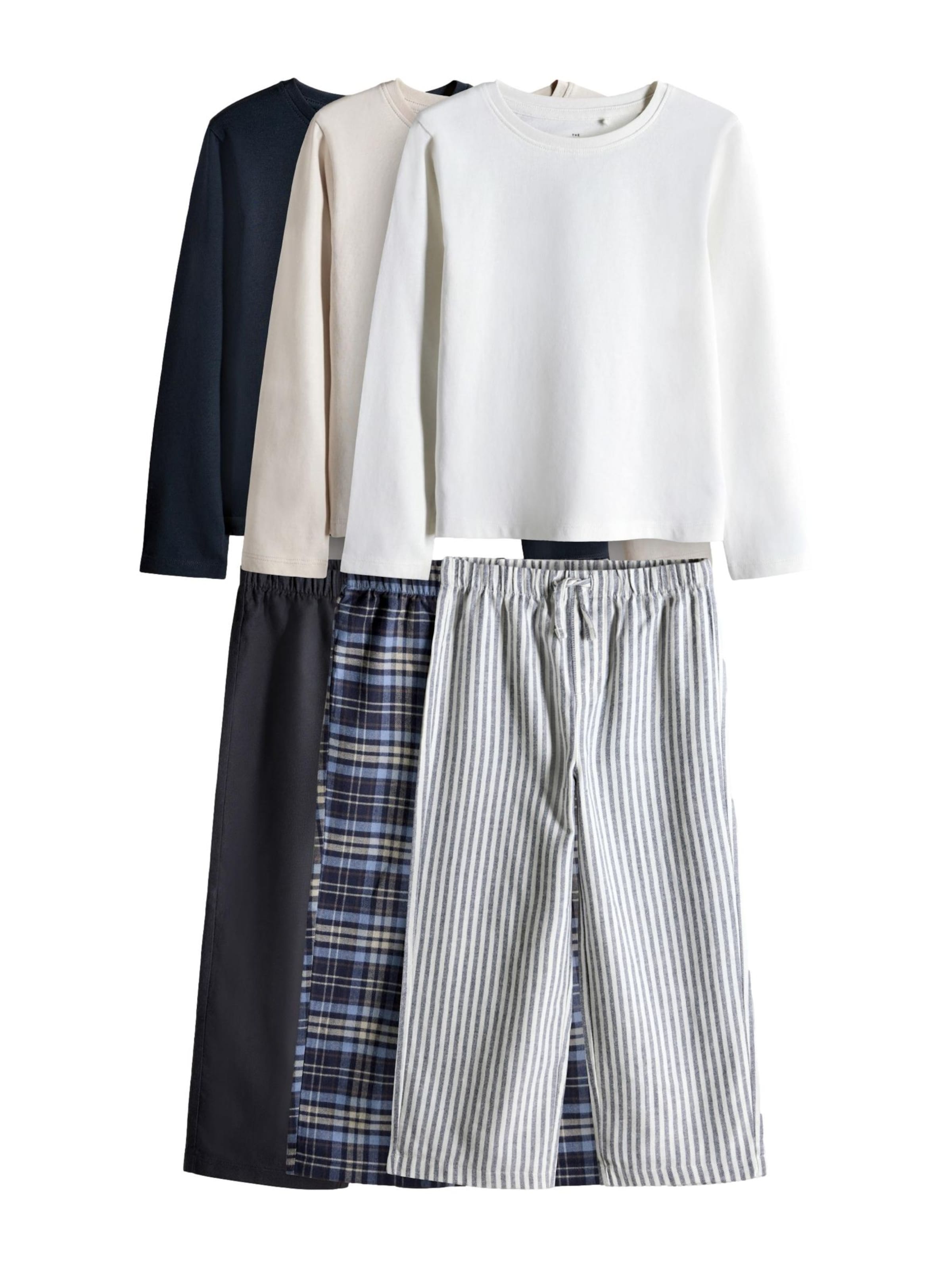 The Set - Pijama em bege: frente