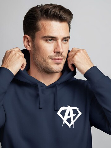 Neverless Sweatshirt 'Anarchy Gym' in Blue