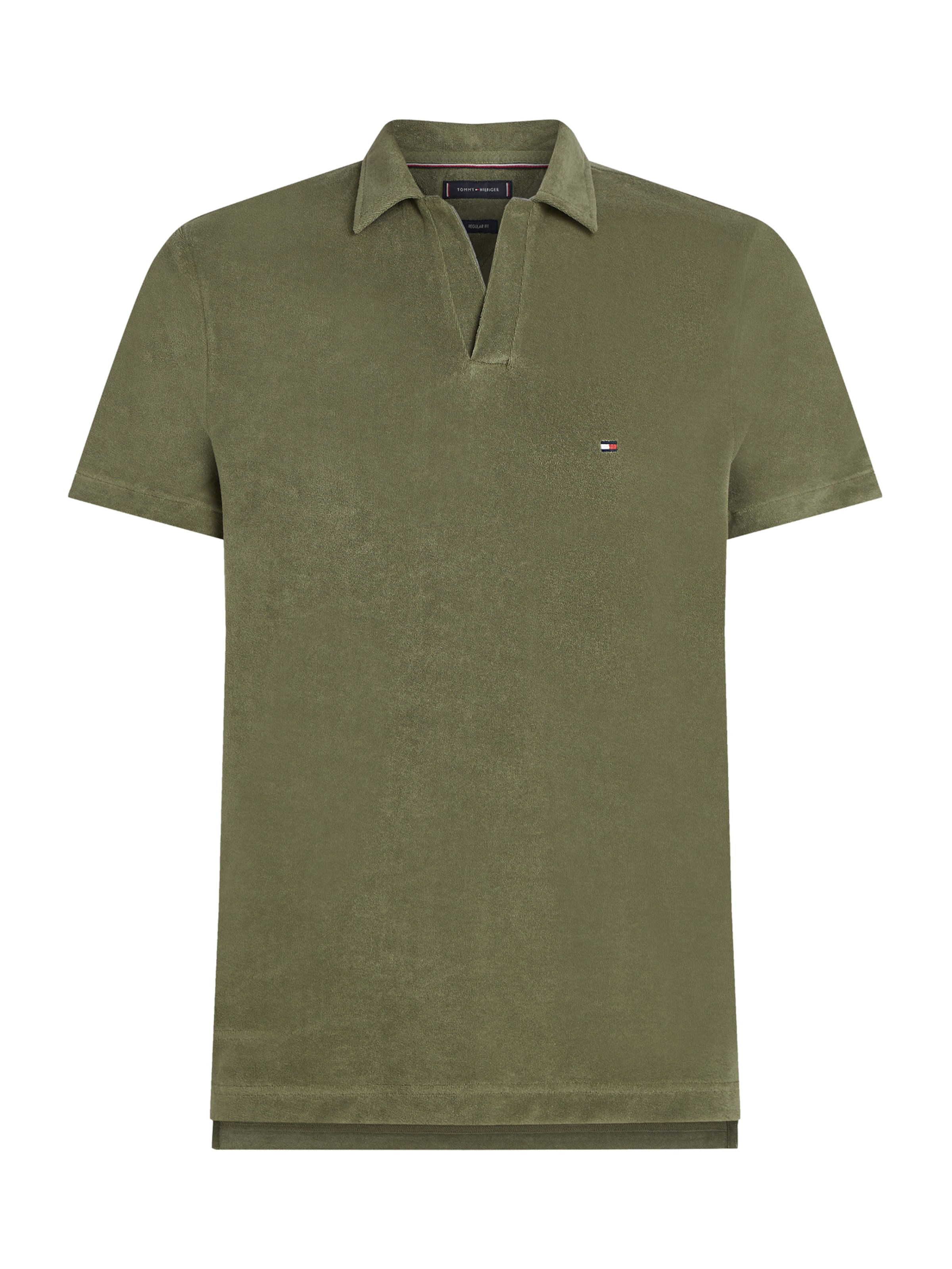 TOMMY HILFIGER Koszulka w kolorze zielony: przód