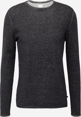 QS Sweater in Black: front