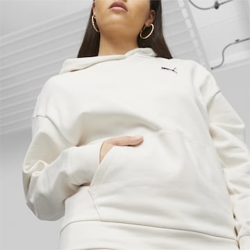 PUMA - Sudadera en blanco