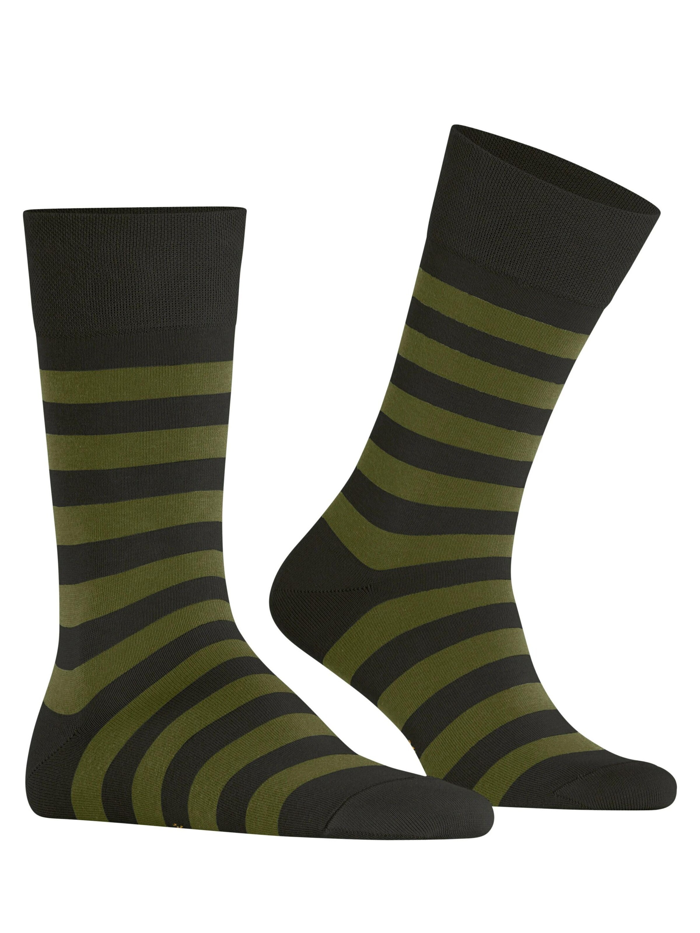 FALKE Socken 'Sensitive Mappd Line'‌‌‌ in Grün