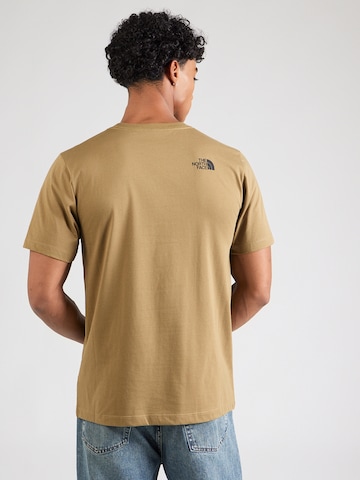 THE NORTH FACE Tričko 'EVOLUTION' – hnědá