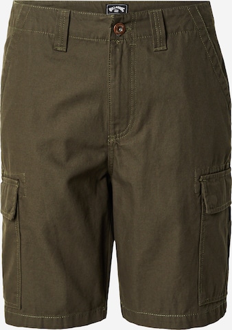 BILLABONG Klapptaskutega püksid 'COMBAT', värv roheline: eest vaates