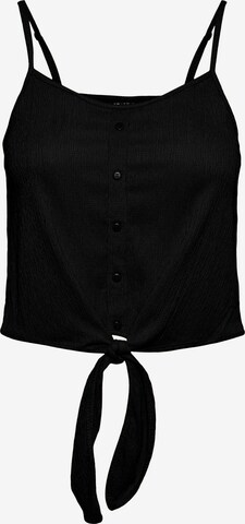 PIECES Blouse 'LUNA' in Zwart: voorkant