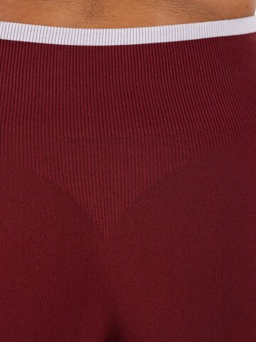 Smilodox Skinny Leggings in Rood