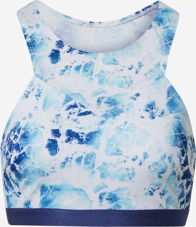 SLOGGI Bikinitop in blau / weiß, Produktansicht