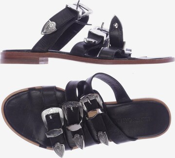 MELVIN & HAMILTON Sandals & High-Heeled Sandals in 37 in Black: front