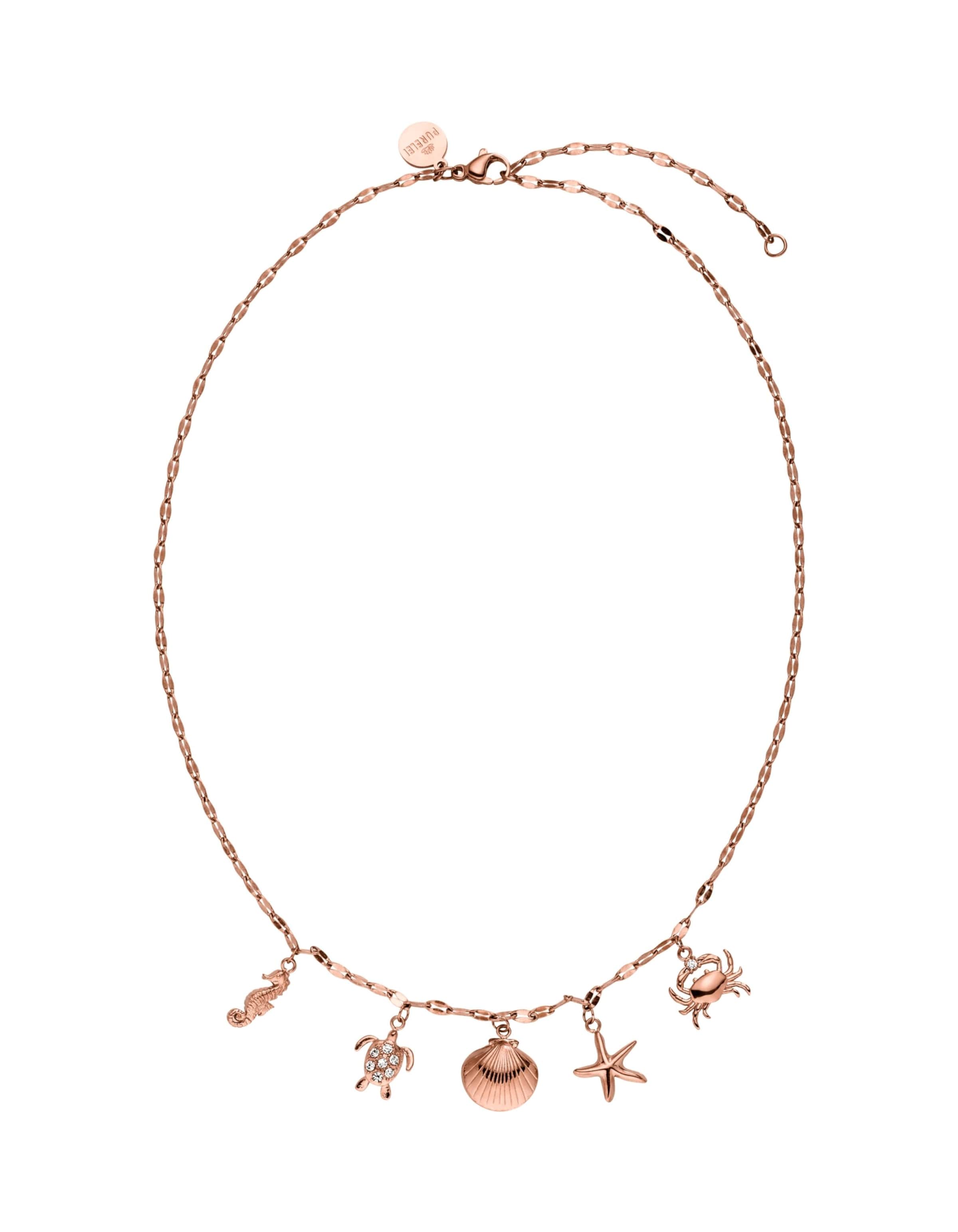 Chaîne 'Underwater World' PURELEI en or : devant