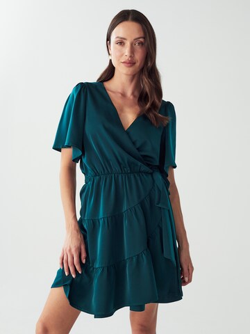 Robe 'Selene' Willa en vert : devant