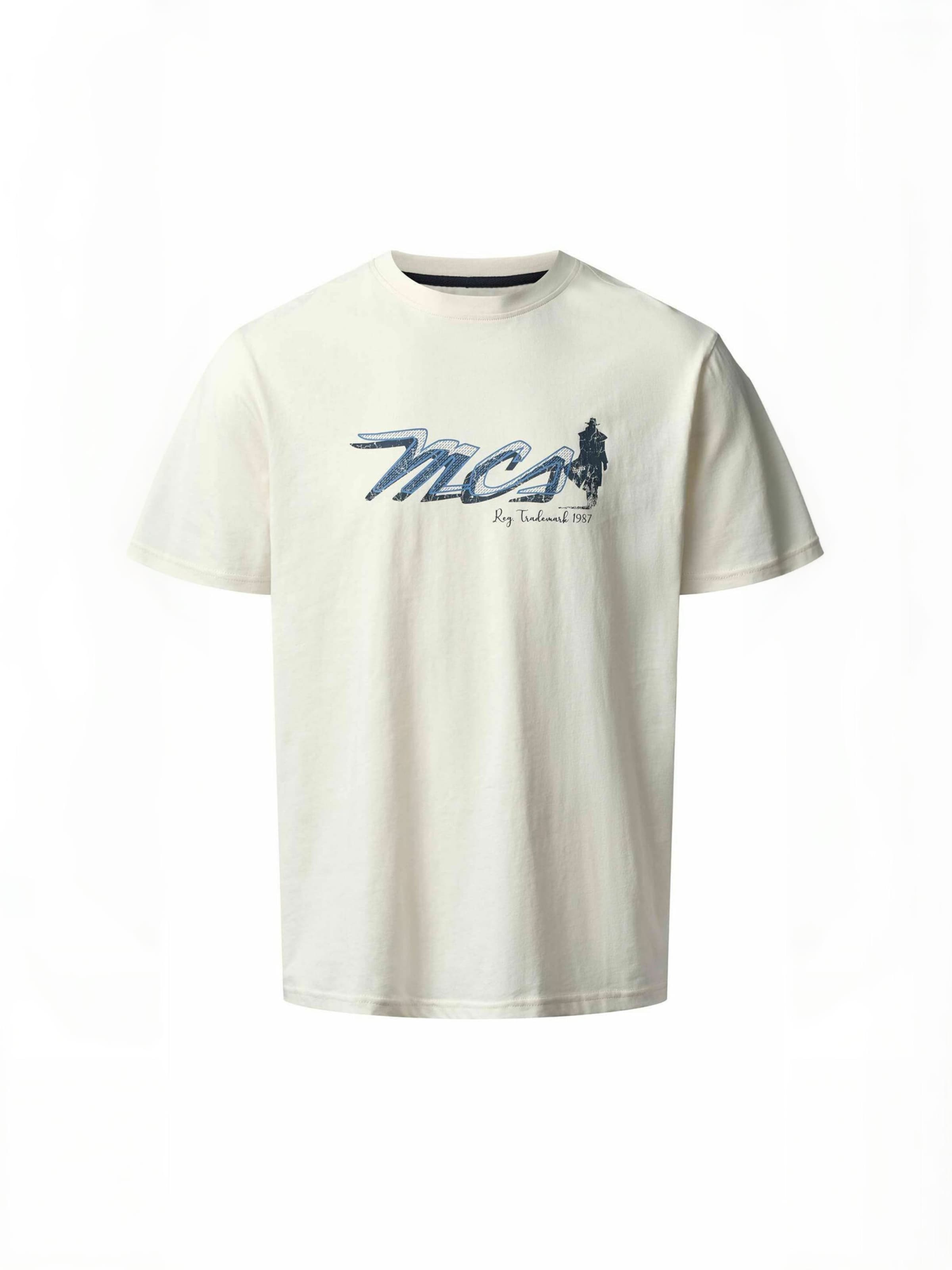 MCS Regular fit Overhemd ' MCJason ' in Beige: voorkant