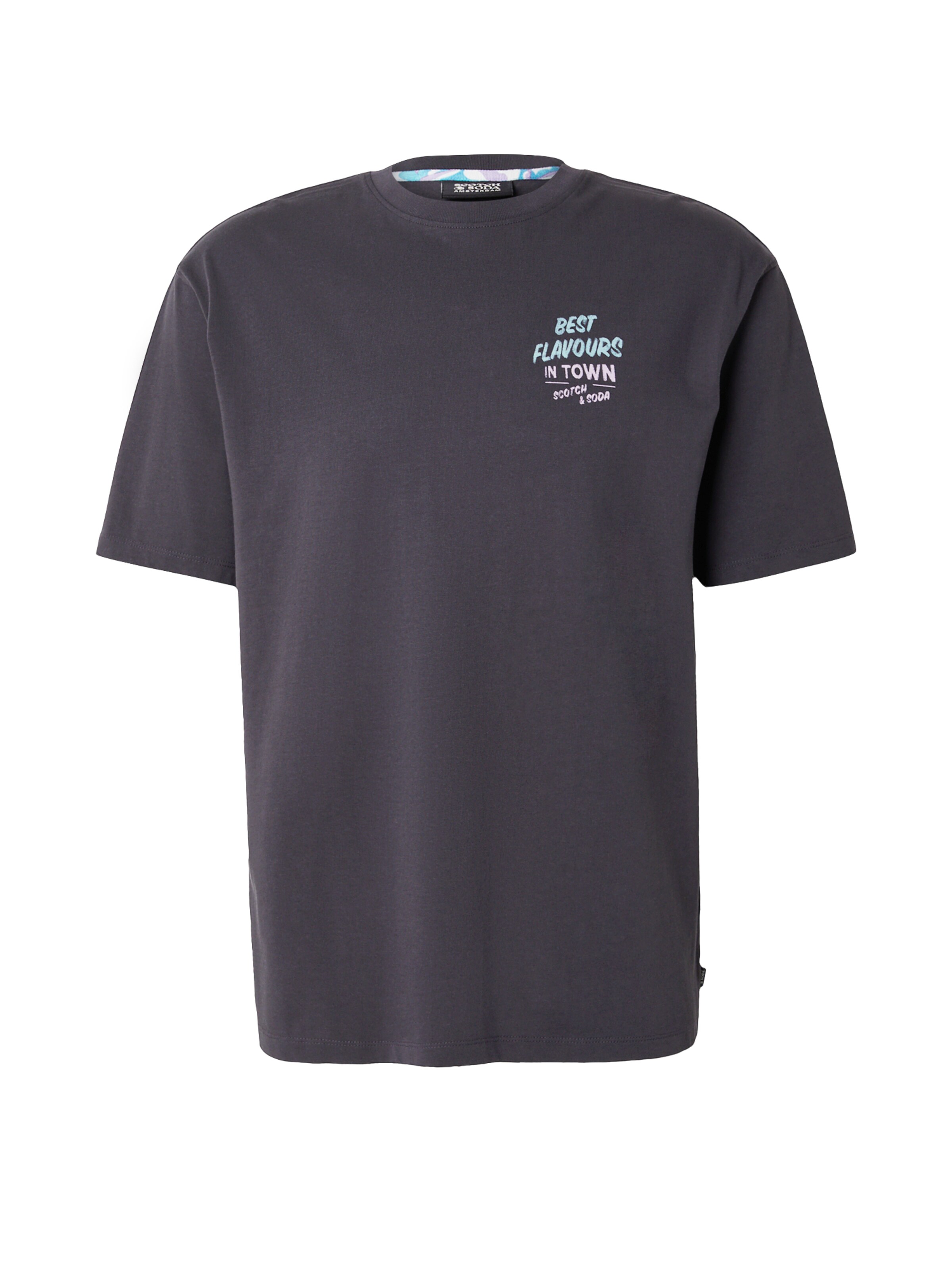 SCOTCH & SODA Tričko - Čierna: predná strana