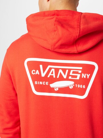 VANS Sweatshirt in Red